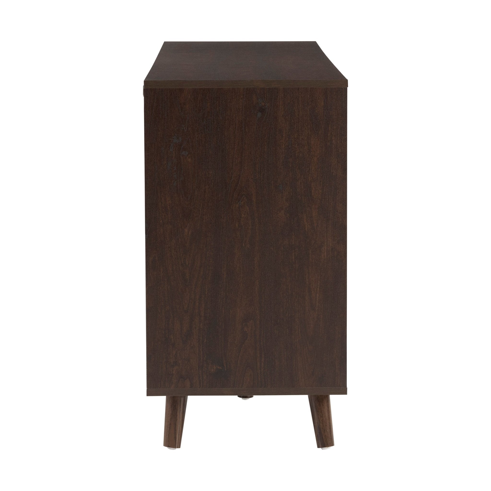 Dora Large Sideboard with Drawers - Walnut