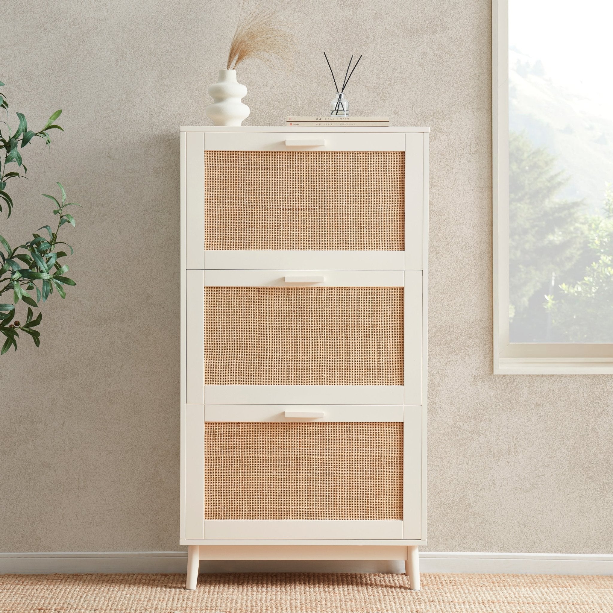 Isla Shoe Storage Unit - Cream