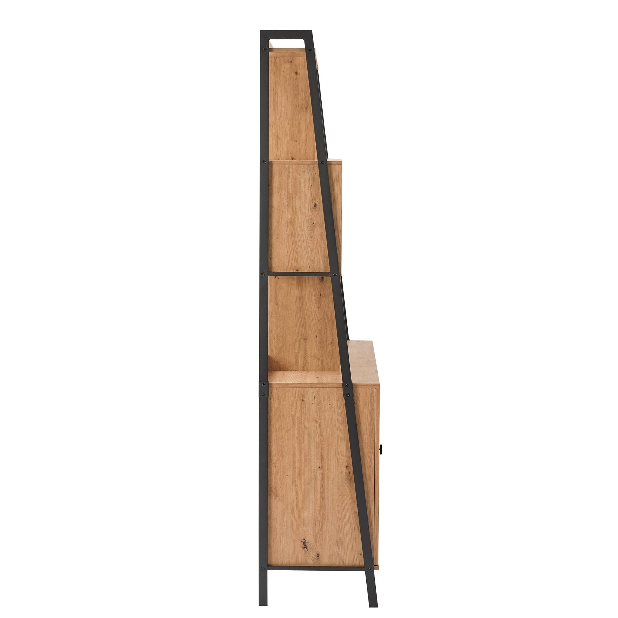 Willow Large Shelving Unit - Oak Effect