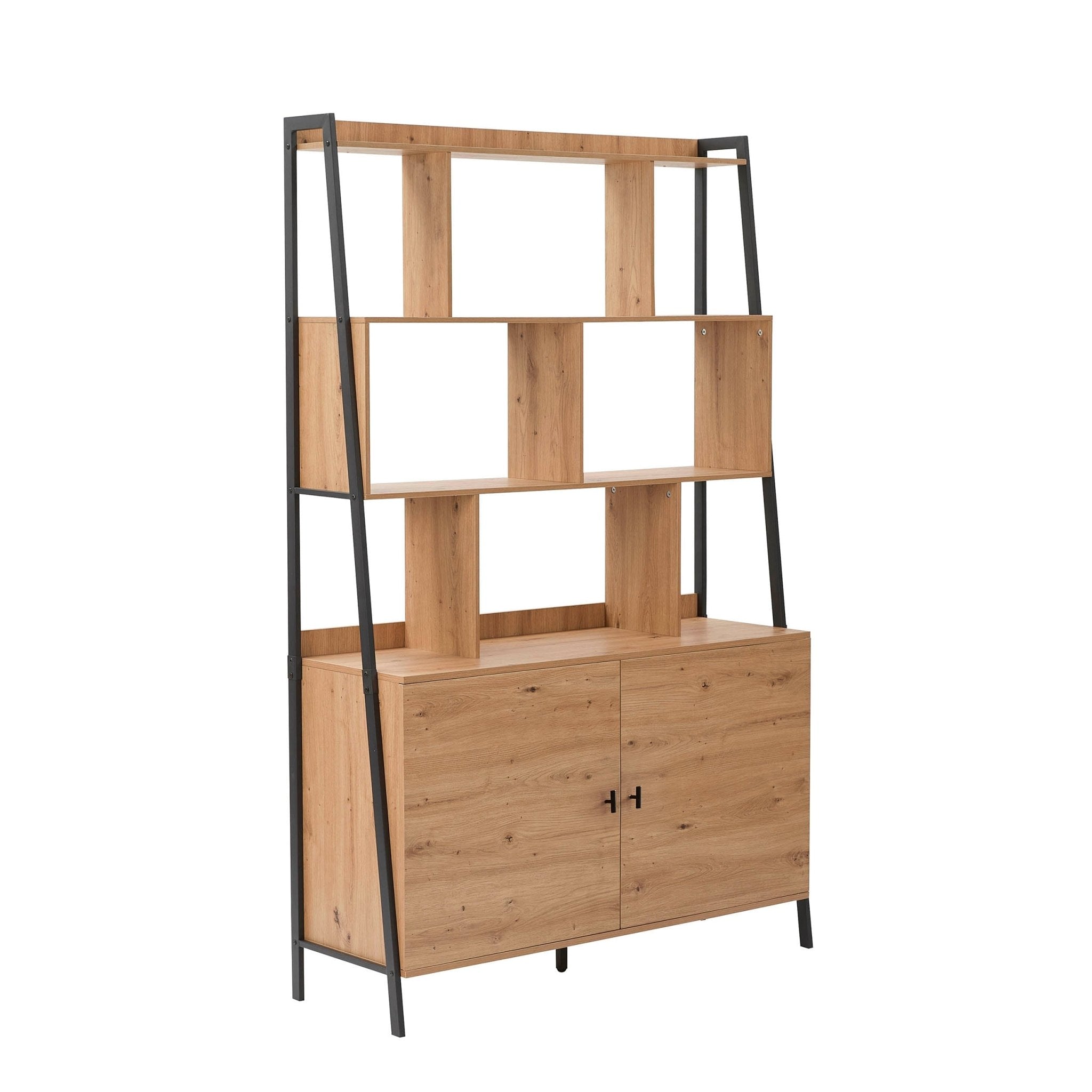 Willow Large Shelving Unit - Oak Effect