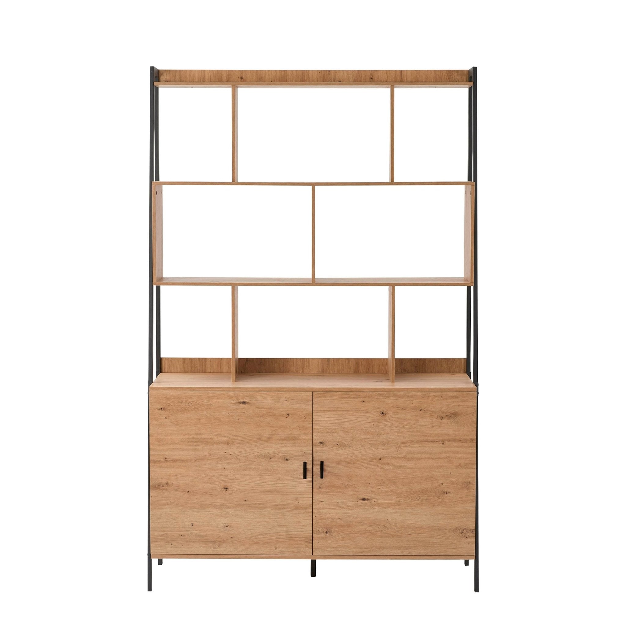 Willow Large Shelving Unit - Oak Effect